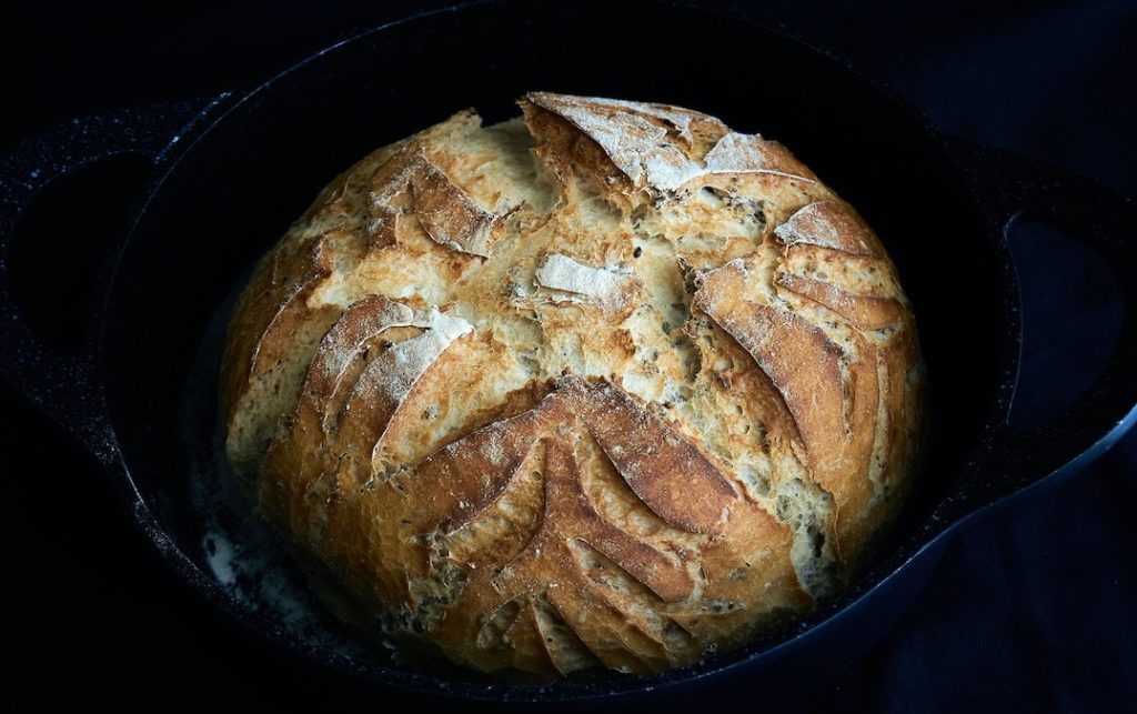 Brotbacktopf